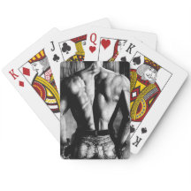 Bicyclette Jouer Cartes Main Drake Masculine Art