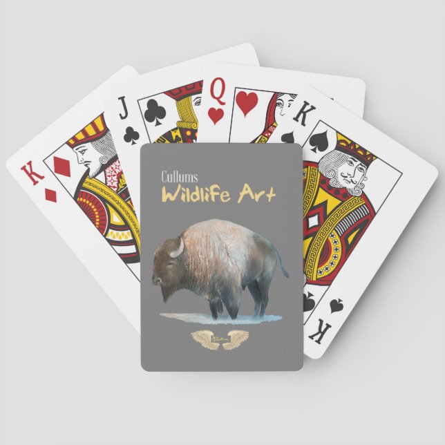 Jeu De Cartes Bicyclette Places Buffalo (dos)