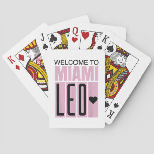 Jeu De Cartes Bienvenue à Miami Leo 10 - GOAT