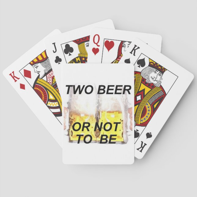 Jeu De Cartes bière (dos)