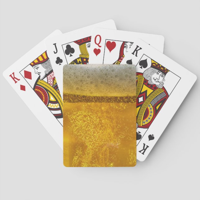 Jeu De Cartes Bière Galaxy une mousse céleste d'étanchement (dos)
