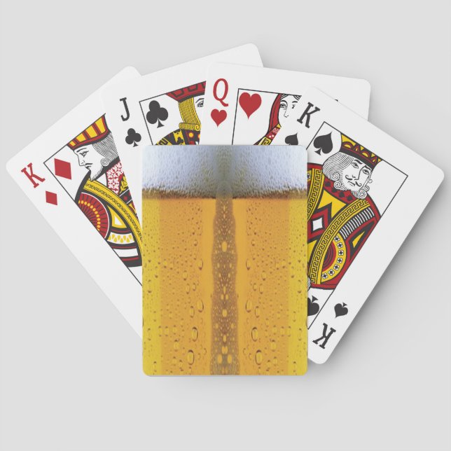 Jeu De Cartes Bière moussante (dos)