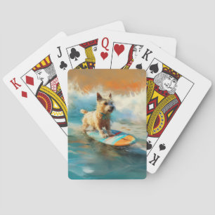 Jeu De Cartes Biewer Terrier Plage Surf Peinture