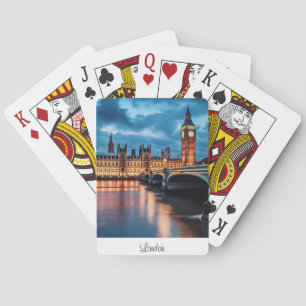 Jeu De Cartes Big Ben, Londres.