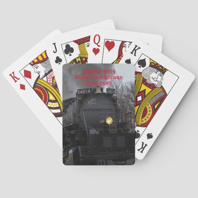 Jeu De Cartes Big Boy 4014 du Kansas (dos)