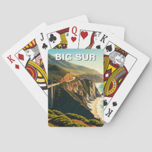 Jeu De Cartes Big Sur Californie côte centrale