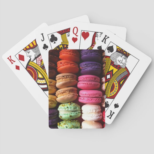 Jeu De Cartes biscuits macaron (dos)
