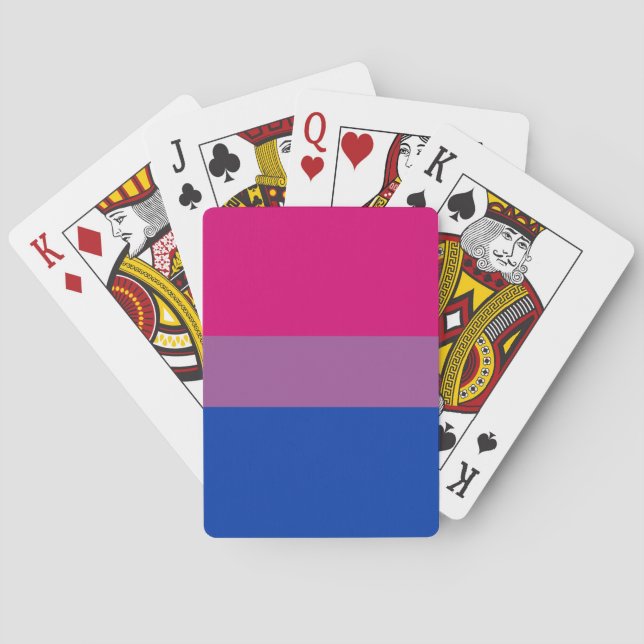 Jeu De Cartes Bisexual pride (dos)