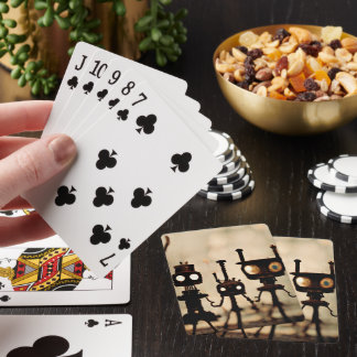 Jeu De Cartes Bizarre fourmis robotisées Jouer des cartes