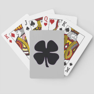 Jeu De Cartes Black Clover gris Poker jouer cartes