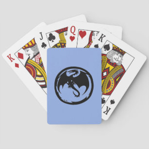 Jeu De Cartes Black Dragon bleu Poker jouer cartes