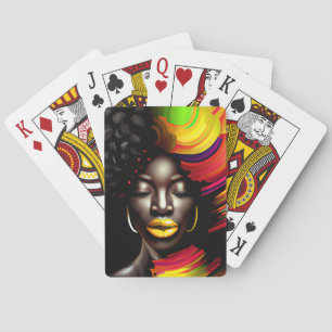 Jeu De Cartes Black Queen Melanin Sista Belles imperfections