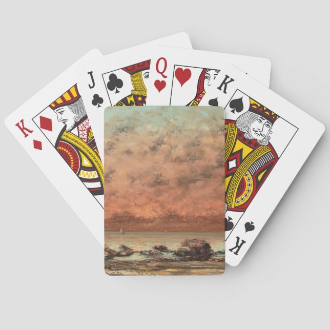 Jeu De Cartes Black Rocks at Trouville (dos)