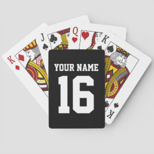 Jeu De Cartes Black Sporty Team Jersey