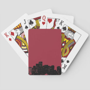 Jeu De Cartes Black White Pop Art New York
