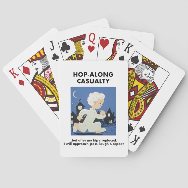 Jeu De Cartes Blessure - Jusqu'à ce que la hanche soit remplacée (dos)