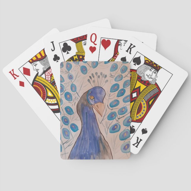 Jeu De Cartes Bleu (dos)