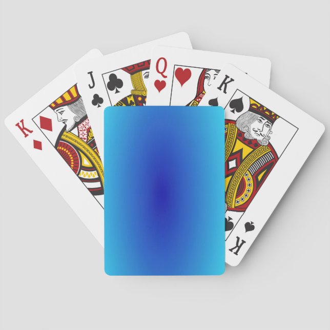 JEU DE CARTES BLEU (dos)