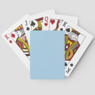 Jeu De Cartes Bleu de Cornflower solide