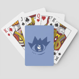 Jeu De Cartes Bleu esthétique Classique des yeux Jouer Cartes