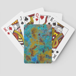 Jeu De Cartes Bleu tacheté Jasper