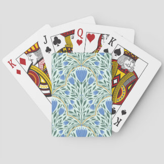 Jeu De Cartes Bleuets délicats