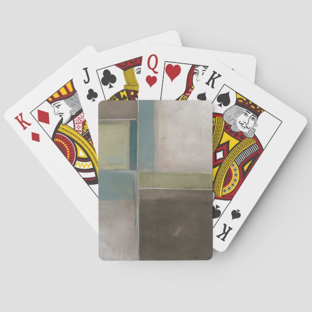 Jeu De Cartes Bleus au crépuscule II (dos)