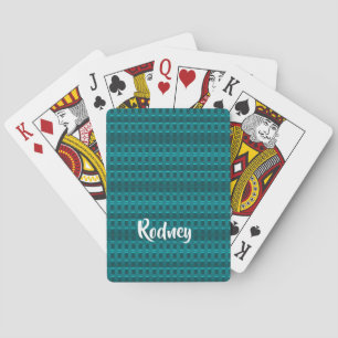 Jeu De Cartes Blocs en plastique de nom personnalisé