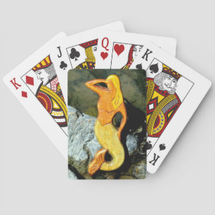 Jeu De Cartes blonde lookout mermaid