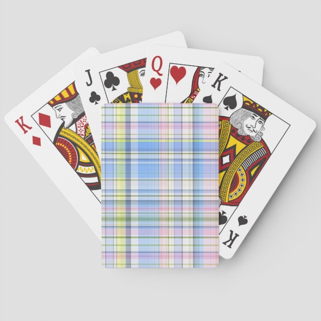 Jeu De Cartes Blue Pink Yellow (dos)