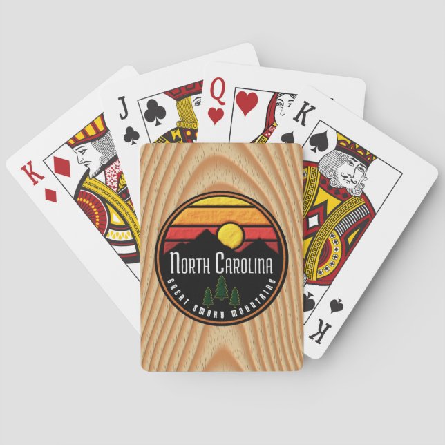 Jeu De Cartes Blue Ridge Mountains Jouer aux cartes (dos)