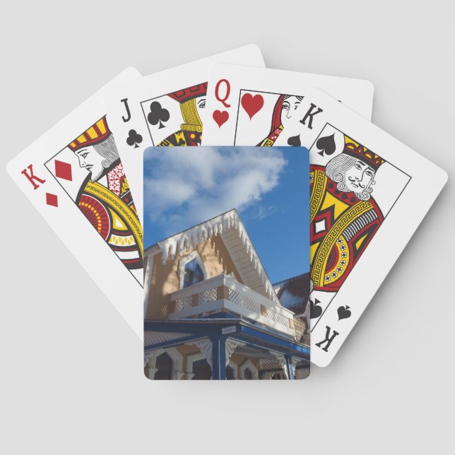 Jeu De Cartes Blue Skies and Gingerbread - Martha's Vineyard (dos)