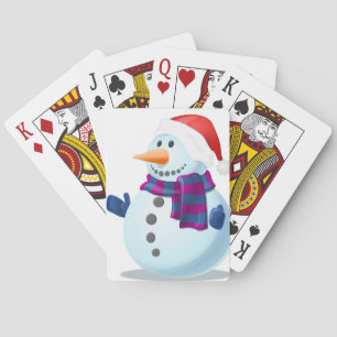 Jeu De Cartes Blue Snowman Jouer aux cartes