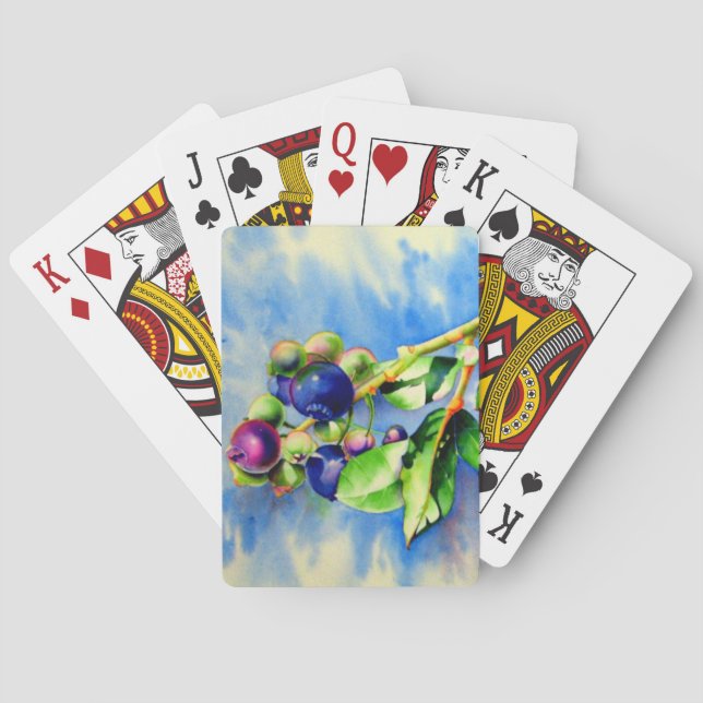 Jeu De Cartes Blueberges (dos)
