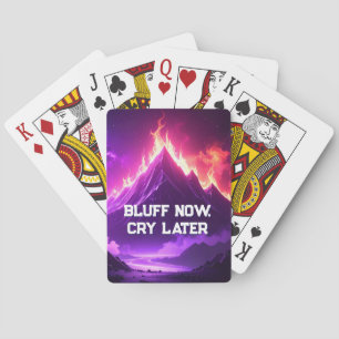 Jeu De Cartes Bluffe Maintenant, Pleure Plus Tard Drôle