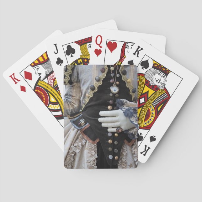 Jeu De Cartes Bodice à vapeur, Carnaval, Venise (dos)