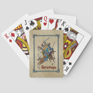 Jeu De Cartes Bogatyr russe médiéval