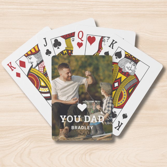 Jeu De Cartes BON COEUR VOUS AIME PÈRE Noms de photos (Créateur téléchargé)