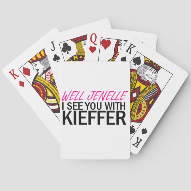 Jeu De Cartes Bon Jenelle Card Deck! (dos)