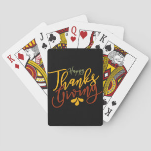 Jeu De Cartes Bon thanksgiving - Grey Dire Cadeau