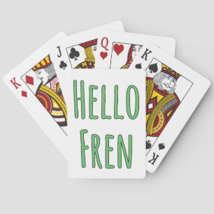 Jeu De Cartes Bonjour Fren