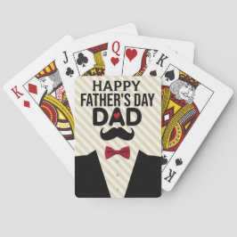 Jeu De Cartes "Bonne Fête des pères" Jouer aux cartes