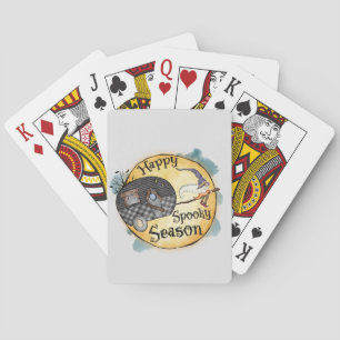 Jeu De Cartes Bonne saison Éffrayante   Halloween Camping