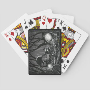 Jeu De Cartes Boo Kitty chasse une fée jouer des cartes