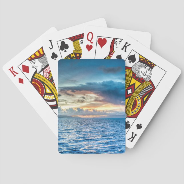 Jeu De Cartes Bora Bora Ocean View Photographie (dos)