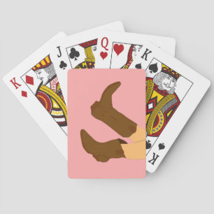 Jeu De Cartes Bottes Cowboy