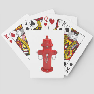 Jeu De Cartes Bouche d'incendie rouge