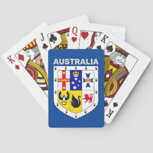 Jeu De Cartes Bouclier des armes d'Australie