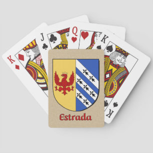 Jeu De Cartes Bouclier héraldique Estrada
