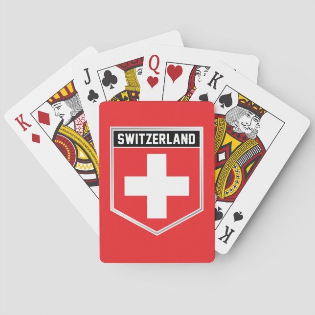 Jeu De Cartes Bouclier suisse (dos)